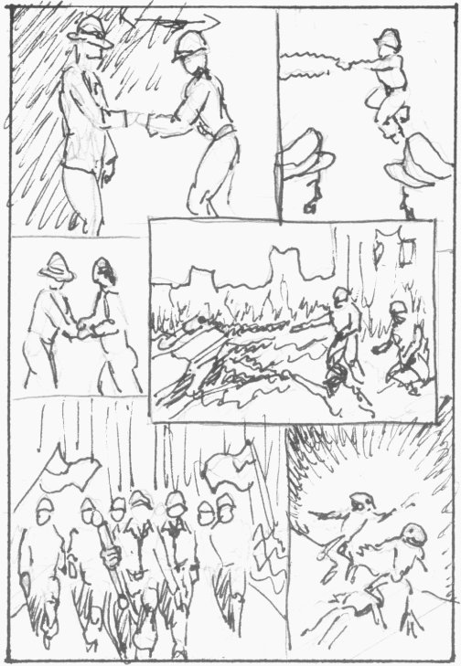 Click for roughs of this page